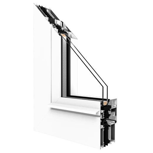 Aluminium Fenster Drutex MB-70